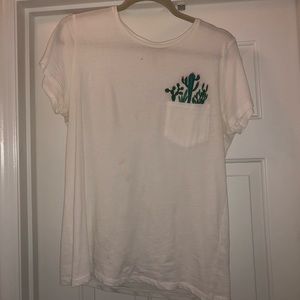 H&M Cactus Graphic Pocket Tee